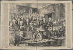 The Tichborne case--"pro and con"--a sketch of the court during Dr. Kenealy's speech.