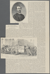 Rev. Thomas Timmins.  Proposed new ambulance for removing disabled animals. See page 3. 