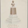 The Timrod memorial, Washington Square, Chareleston, S.C. Bust by Valentine, Richmond, Va. Unveiled May 1st 1901.