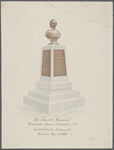 The Timrod memorial, Washington Square, Chareleston, S.C. Bust by Valentine, Richmond, Va. Unveiled May 1st 1901.