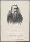 Léon Tolstoï. (Cette gravure, comme tous led portraits, se trouve en hors texte dans l'ouvrage)