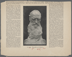 Leo Tolstoi. Marmorbüste von N. Aronson. 
