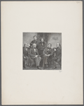Tolstoi is the tallest standing over Turgnieff. 