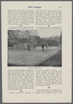 Tolstoy playing tennis. 