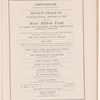 Program for Army Athletic Fund Show at the N.Y. Hippodrome