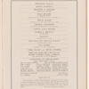 Program for Army Athletic Fund Show at the N.Y. Hippodrome
