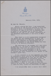 Butler, N. M., TLS to Hugh Walpole. Feb. 22, 1935.