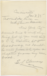 Rice, Thorndike, ALS to. Jan. 3, 1885.