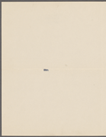 [Seaver, David W.], ALS to. Oct. 29, 1909.