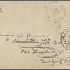 [Seaver, David W.], ALS to. Oct. 29, 1909.
