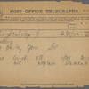 Spalding, [Percy], telegram to. Oct. 17, 1899.