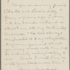 Stoker, [Bram], ALS to. Mar. 29, 1891.