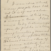 [Trout], [Grace W.], ALS to. Apr. 7, 1887. Previously ALS to "Madam"_____, Apr. 7, 1885.