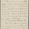 [Trout], [Grace W.], ALS to. Apr. 7, 1887. Previously ALS to "Madam"_____, Apr. 7, 1885.