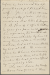 [Trout], [Grace W.], ALS to. Apr. 7, 1887. Previously ALS to "Madam"_____, Apr. 7, 1885.