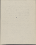 [Watts], [W. H.], ALS to. Aug. 15, 1908. Previously [unknown correspondent]. Copy in Isabel Lyon's hand.