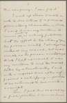 Yost, Mrs Robert M., ALS to. Jan. 14, 1887.
