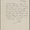Bergsten, Nils, ALS to SLC. Jul. 28, 1906.