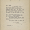 Doubleday, F. N., TLS to SLC. Jan. 21, 1909.