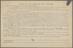 Spalding, Percy, draft telegram to SLC. May [23?], 1899.