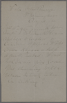 Watson, [Mary Y.]. AL to SLC. Aug. 11, 1882