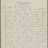 Larned, Mary, ALS to Irving S. Underhill. Jan. 6, 1928.