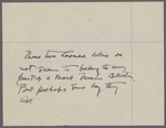 Larned, Mary, ALS to Irving S. Underhill. Jan. 6, 1928.
