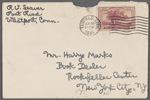 Seaver, Romaine W., ALS to [Harry] Marks. Jun. 19, 1935.