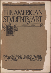 American student of art