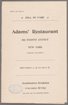 Adams' Restaurant