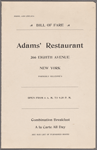Adams' Restaurant