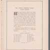 Program booklet for National Emergency Relief Society's Benefit