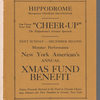 Program booklet for National Emergency Relief Society's Benefit