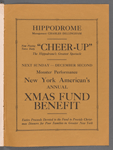 Program booklet for National Emergency Relief Society's Benefit