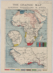 The Graphic map of European possessions in Africa