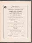 Program booklet for Remember the Antilles