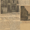 The Clay Club building, workshop for young sculptures, on West Eight Street, which is going to be razed.