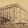 Academy of Music (first); group of people outside