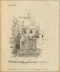 Birthplace of the authors club, 103 East 15th St., New York 