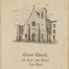 Christ Church 406 East 19th Street New York
