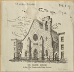 Die Kleine Kirche in der 19te strasse nahe Erste avenue