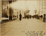 Child's Restaurant; Madison Square Barber Shop; Fifth Avenue Building; Street clock
