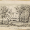 Residence of the Hon. Daniel F. Tieman. Mayor of the City of N.Y. 1858 & 1859