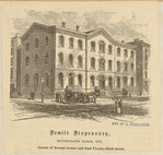 Demilt Dispensary incorporated March 1851, corner of Second Avenue and East Twenty-third Street