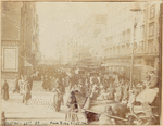 Second National Bank; Aeolian Company; El station; Streetcars; Gas lamps