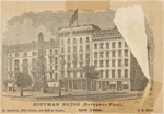 Hoffman House (European plan). On Broadway, Fifth Avenue, and Madison Square