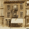 Old tenement with ground floor candy store