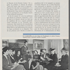 En compañia de otras damas de Washington, la señora Truman, segunda desde la derecha, estudia el español. 