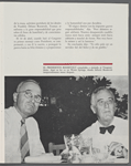 El Presidente Roosevelt consultaba a menudo al Vicepresidente. Aquí se les ve en Warm Springs, donde falleció Roosevelt inesperadamente meses después.