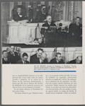 En su primer mensaje al Congreso el Presidente Truman anuncia solemnente su decisión de dedicarse plenamente con el país a ganar la guerra y a imponer la paz. 